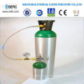 Kleiner tragbarer Getränkealuminiumgaszylinder